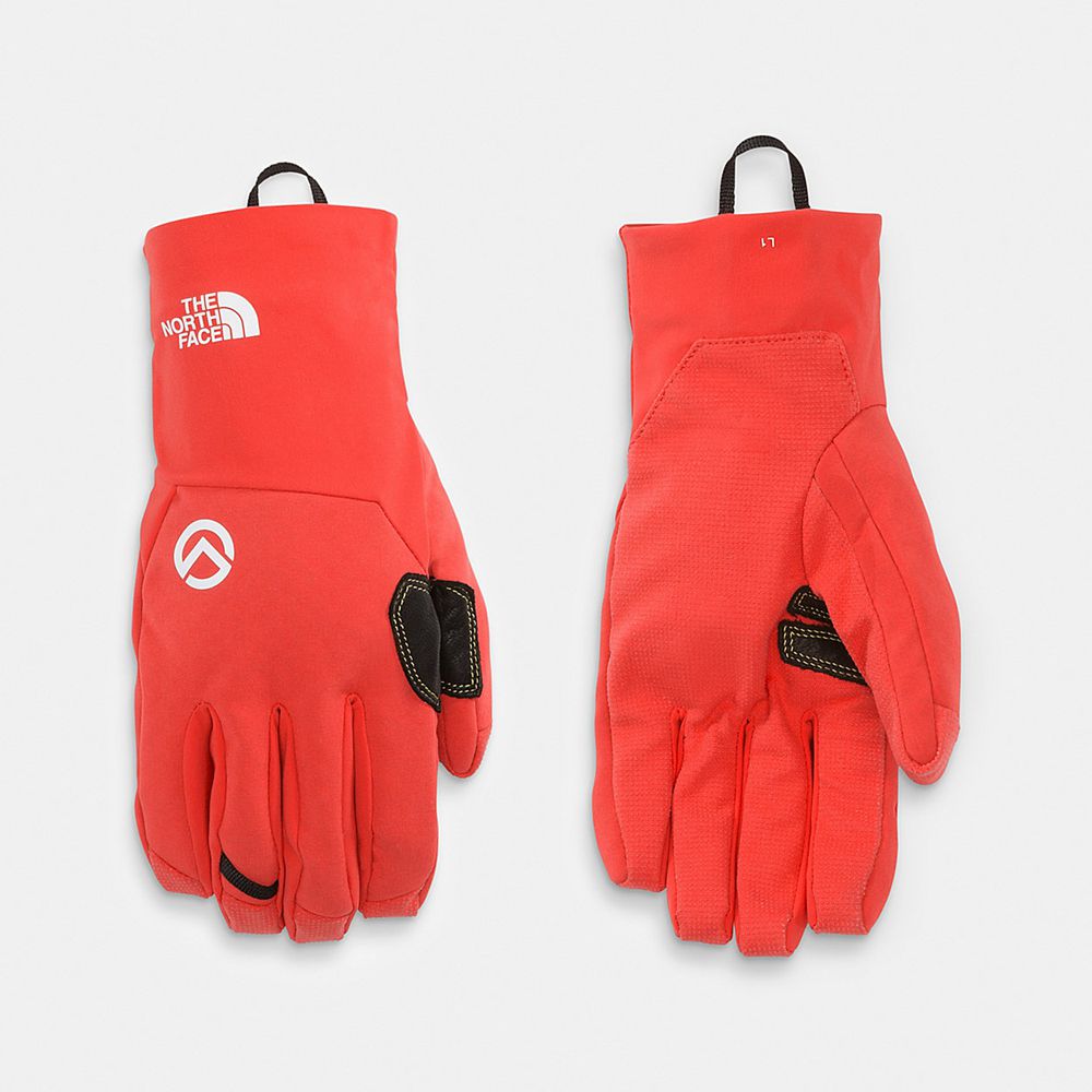 The North Face Gloves Mens Australia - The North Face Amk L1 Softshell Orange Mountaineering (OMC-84